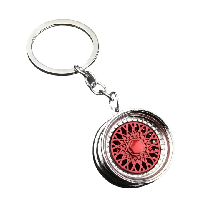 Car Parts Keychain – Turbo, Brake Disc & Gear Design for Auto Lovers 🚗🔧