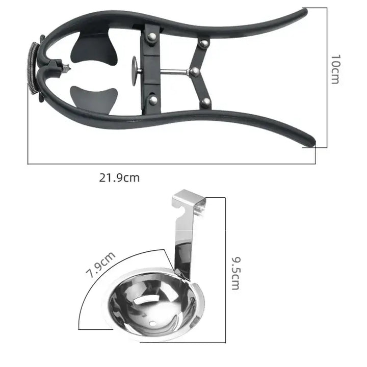 Stainless Steel Egg Opener: Precision Cracking Tool