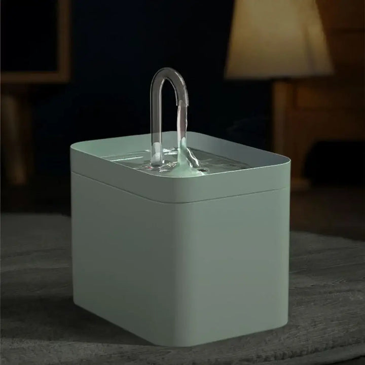 Ultra-Quiet 1.5L Cat Water Fountain with Smart Automatic Dispenser - Ebtkr