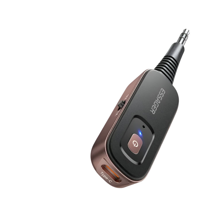 Essager 2-in-1 Bluetooth 5.1 Audio Receiver, Pink