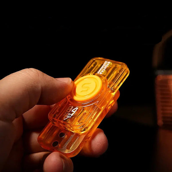 EDC Magnetic Force Push-and-Slide Fidget Toy – Luminous Stress Relief