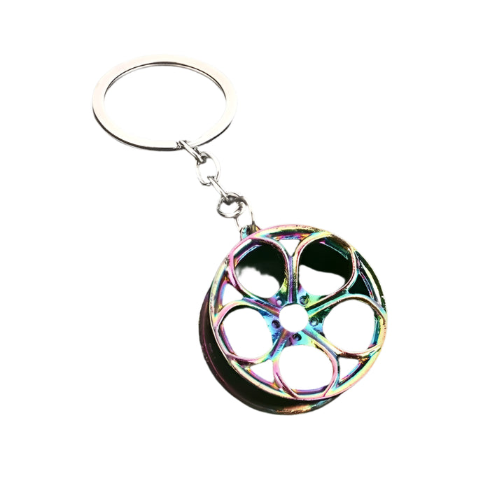 Car Parts Keychain – Turbo, Brake Disc & Gear Design for Auto Lovers 🚗🔧