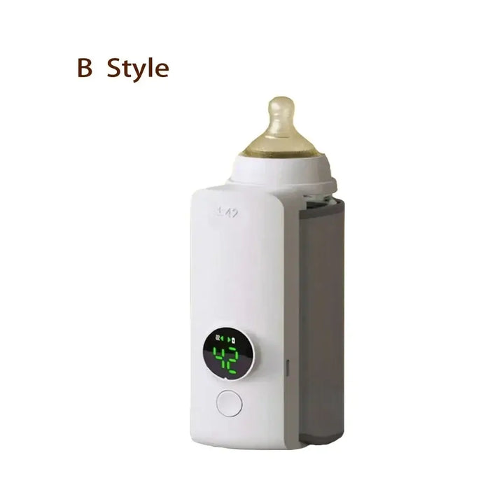 Cordless Rechargeable Bottle Warmer – Heat Anywhere! 🍼⚡