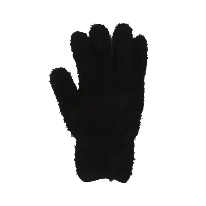 3Pairs Microfiber Dust Removal Gloves Coral Fleece Reusable Household Cleaning Tool - Ebtkr
