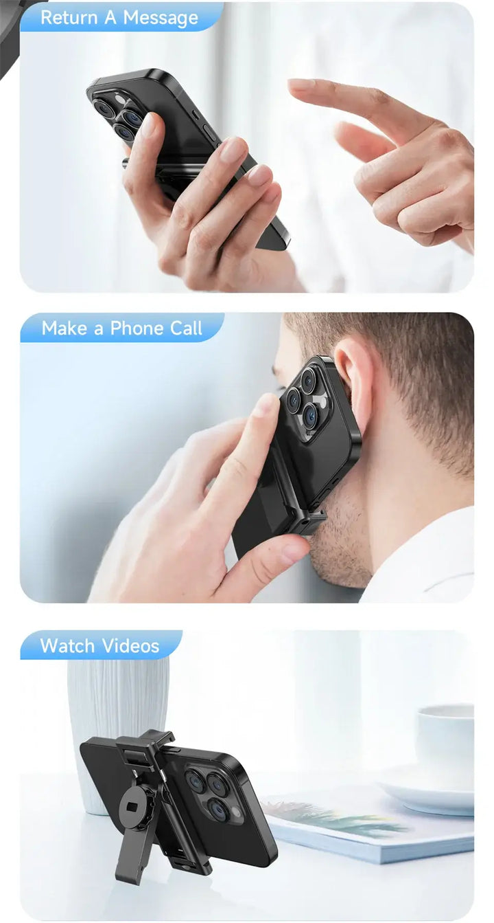 AI-Tracking Selfie Stick with 360° Auto-Rotation - Ebtkr