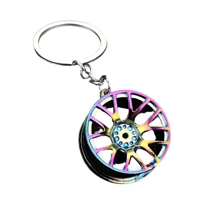 Car Parts Keychain – Turbo, Brake Disc & Gear Design for Auto Lovers 🚗🔧