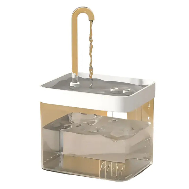 Ultra-Quiet 1.5L Cat Water Fountain with Smart Automatic Dispenser - Ebtkr