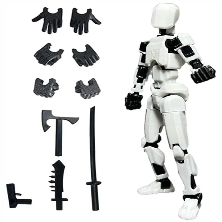 Titan 13 Multi-Jointed Action Figure – Poseable 3D Printed Collector’s Model 🤖🔥