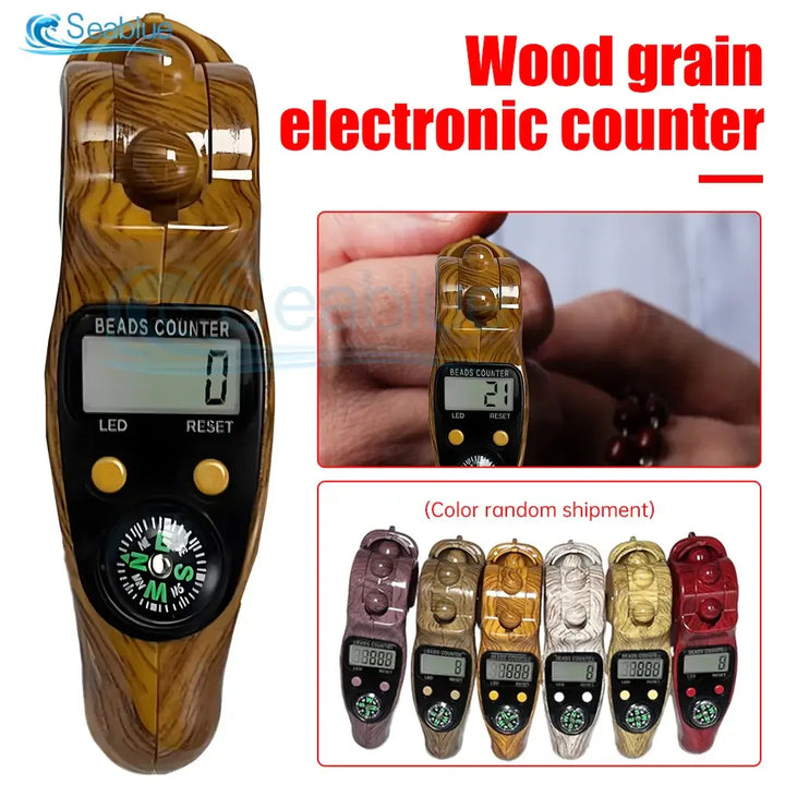 Portable Digital Rosary: LED Beads Counter