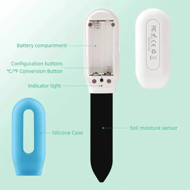 Tuya/Zigbee Smart Soil Tester WiFi Humidity & Temperature Moisture Sensor - Ebtkr