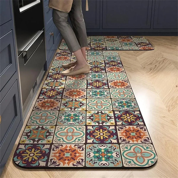Non-Slip Kitchen Area Rug – Long Floor Mat for Home & Entry
