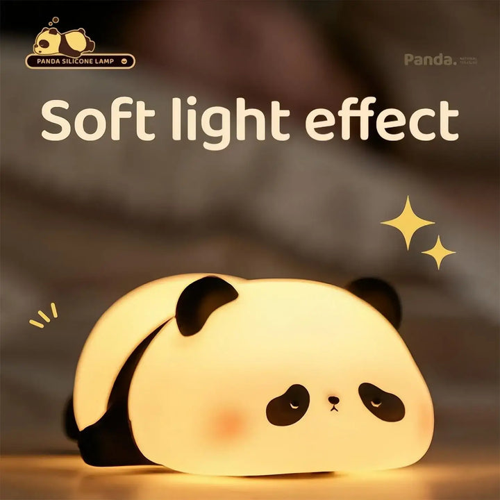 Cute Sheep Panda Rabbit Silicone Lamp, Light