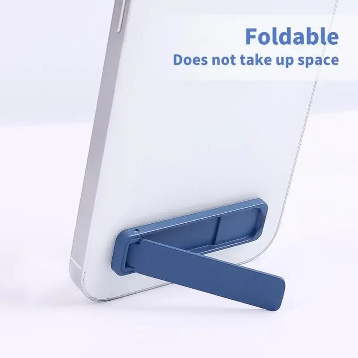 Mini Metal Folding Phone Holder Portable Kickstand Alloy Bracket for Desktop Mobile Phone Stand - Ebtkr