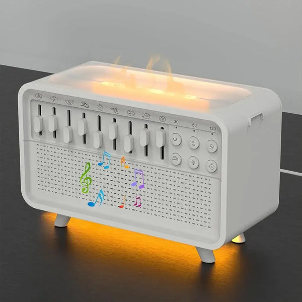 Noise Sleep Aid Bluetooth Speaker Night Light Humidifier