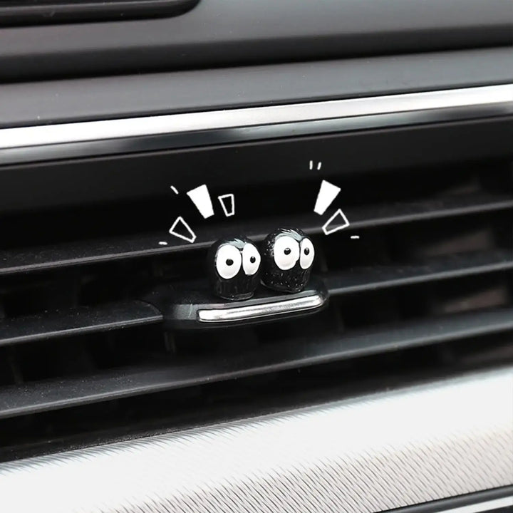 10PCS Soot Sprite Car Ornaments – Cute & Funny Dashboard Decor Set 🖤🚗