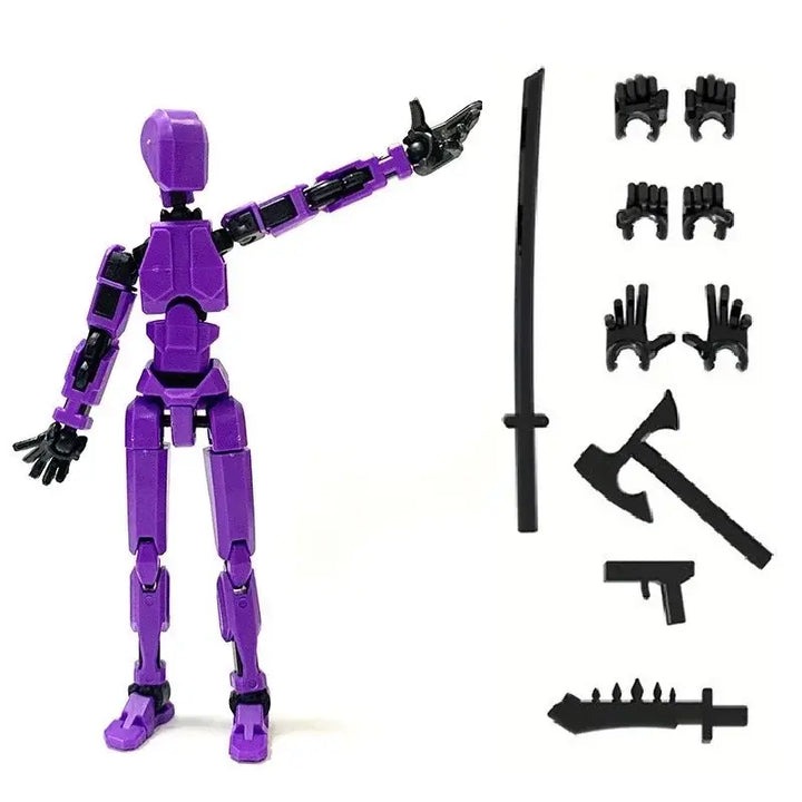 Titan 13 Multi-Jointed Action Figure – Poseable 3D Printed Collector’s Model 🤖🔥