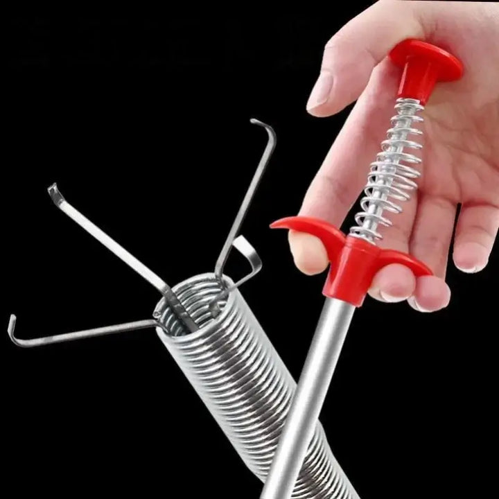 Telescopic Drain Cleaner – 4-Claw Sewer Pipe Opener Tool