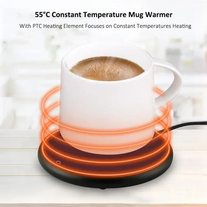 USB Coffee Cup Heater Mug Warmer Electric Tea Water Heating - Ebtkr
