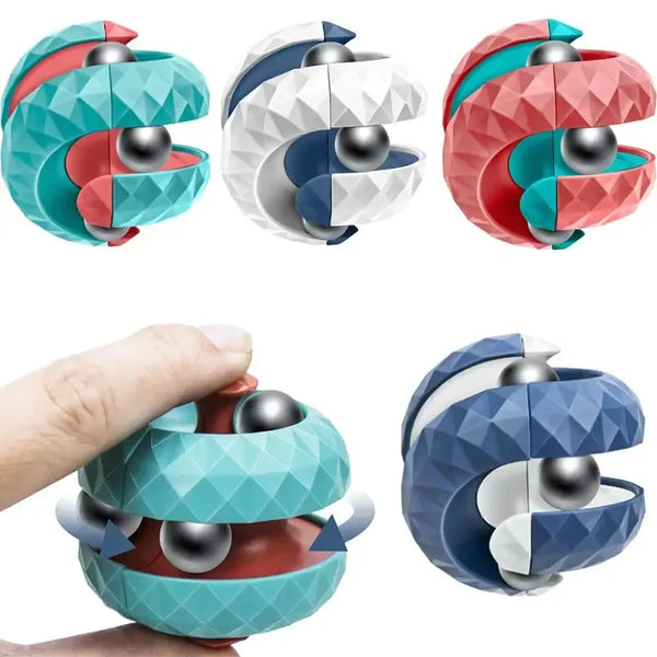 Orbit Ball Cube Fidget Toy – Anti-Stress Spinner for Kids 🌀🎁