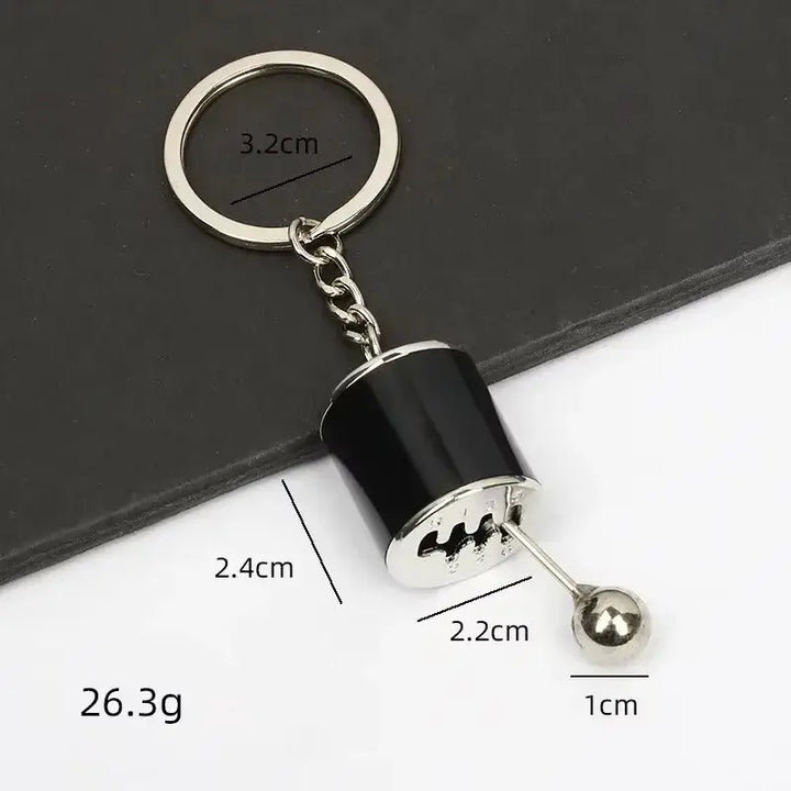 Car Parts Keychain – Turbo, Brake Disc & Gear Design for Auto Lovers 🚗🔧
