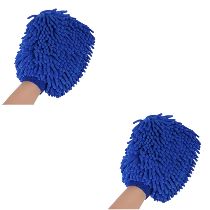 Double-Sided Chenille Car Wash Glove – Plush, Thick & Scratch-Free Clean 🧤🚗