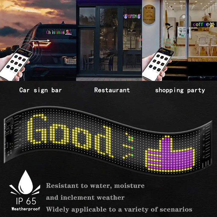 LED Eye Sign: Dynamic Truck Advertising