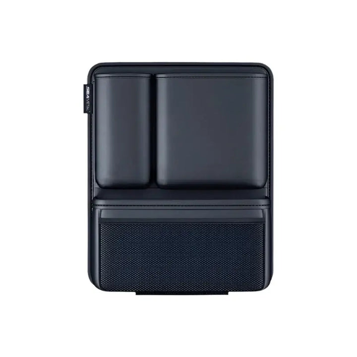 Leather Car Trunk Organizer – Hanging Back Seat Storage Bag for SUVs & Vans