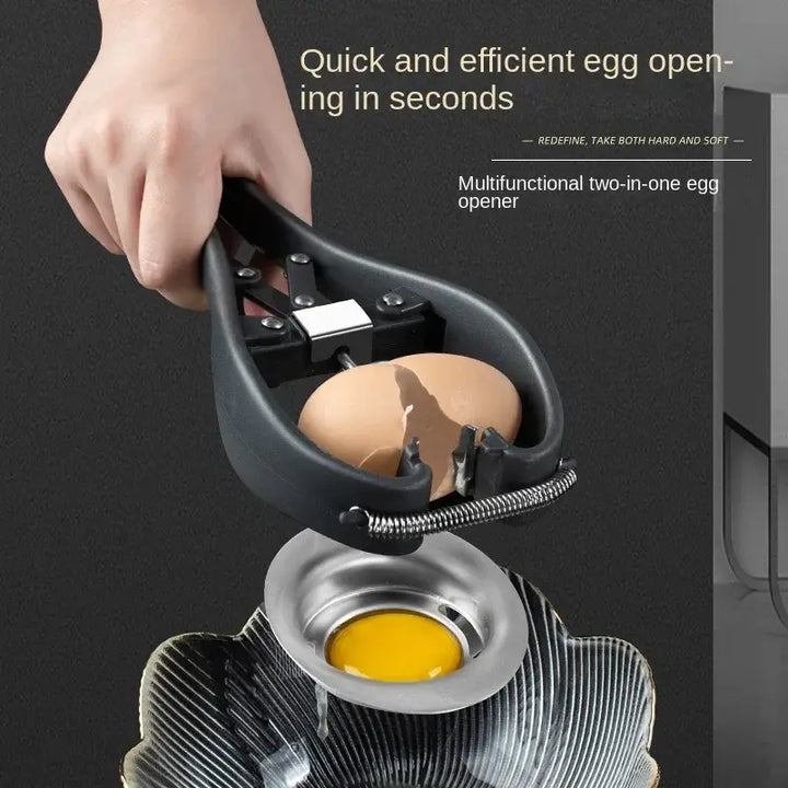 Stainless Steel Egg Opener: Precision Cracking Tool