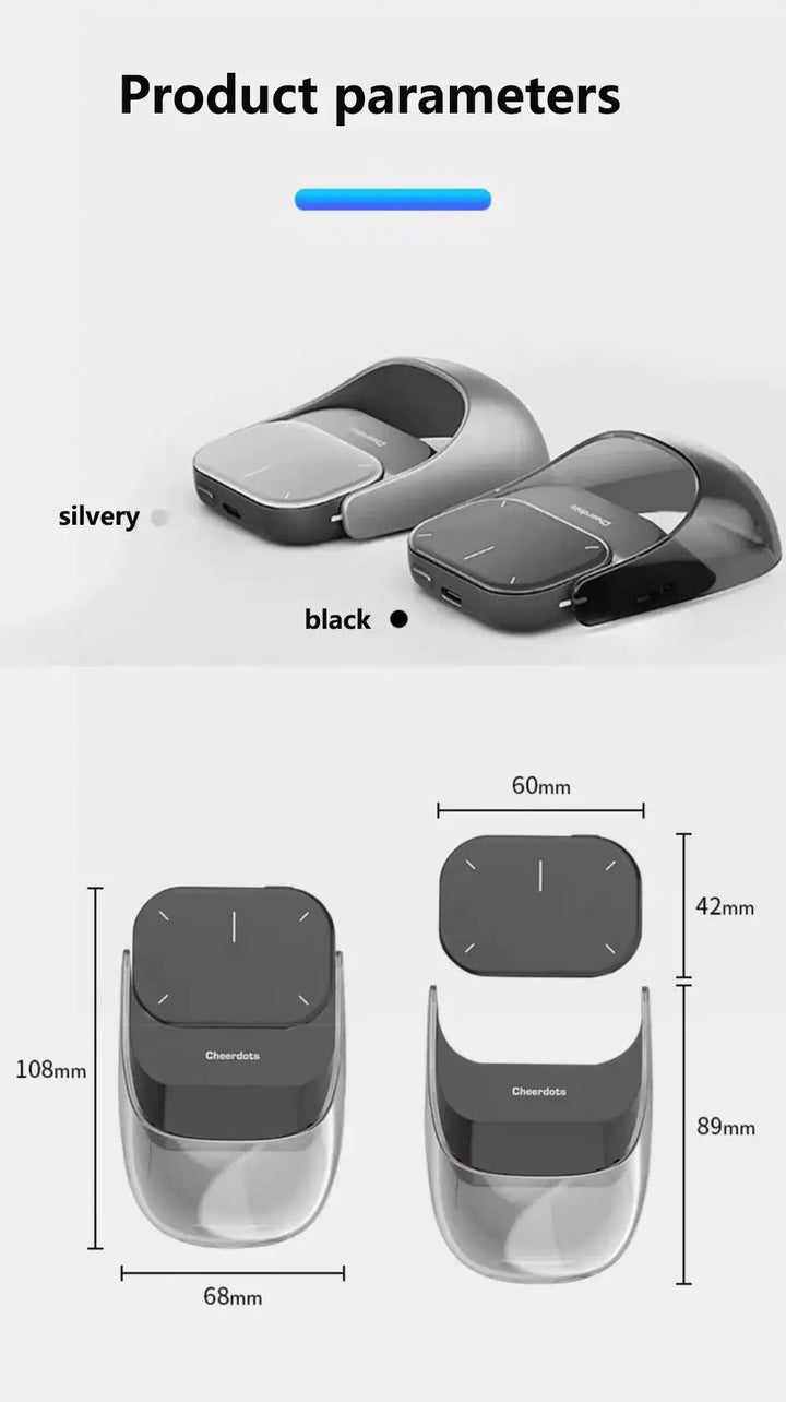 Cheerdots 2 Detachable Air Mouse Wireless Touchpad with ChatGPT All-in-one Pocket Gaming Mouse - Ebtkr