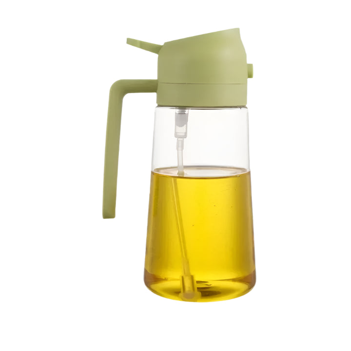 2-in-1 Oil & Vinegar Spray Bottle – Smart Kitchen Sprayer (200/300/500ml)