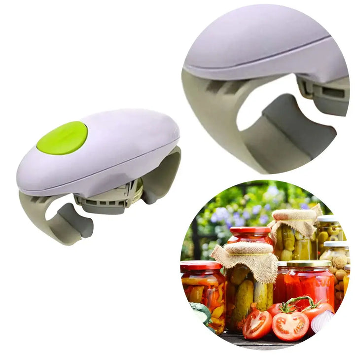 One-Touch Jar Opener – Easy Grip for Seniors & Weak Hands 💪🍯