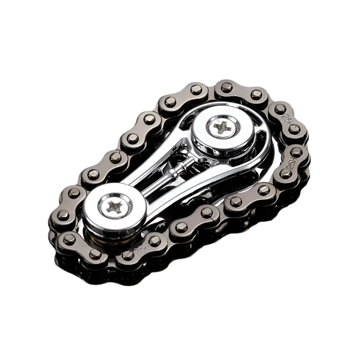 Sprockets Flywheel Metal Gyro Fidget Spinner – Stress Relief EDC Toy