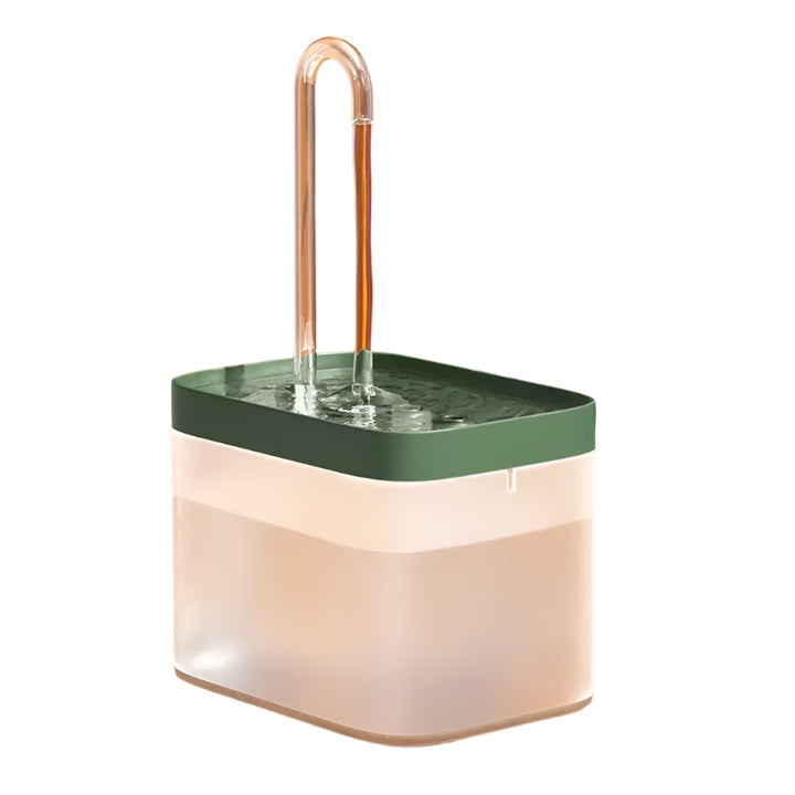 Ultra-Quiet 1.5L Cat Water Fountain with Smart Automatic Dispenser - Ebtkr