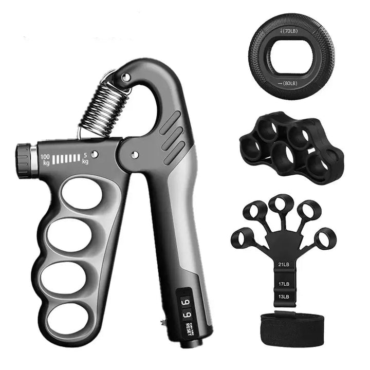 Adjustable 5–100Kg Hand Gripper – Grip Strength & Muscle Recovery Trainer 💪