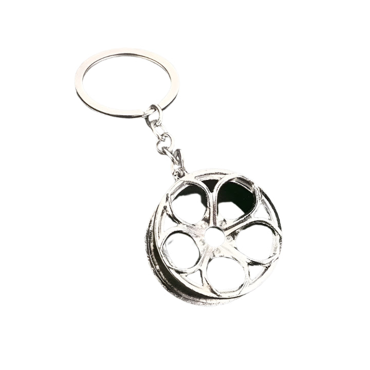 Car Parts Keychain – Turbo, Brake Disc & Gear Design for Auto Lovers 🚗🔧