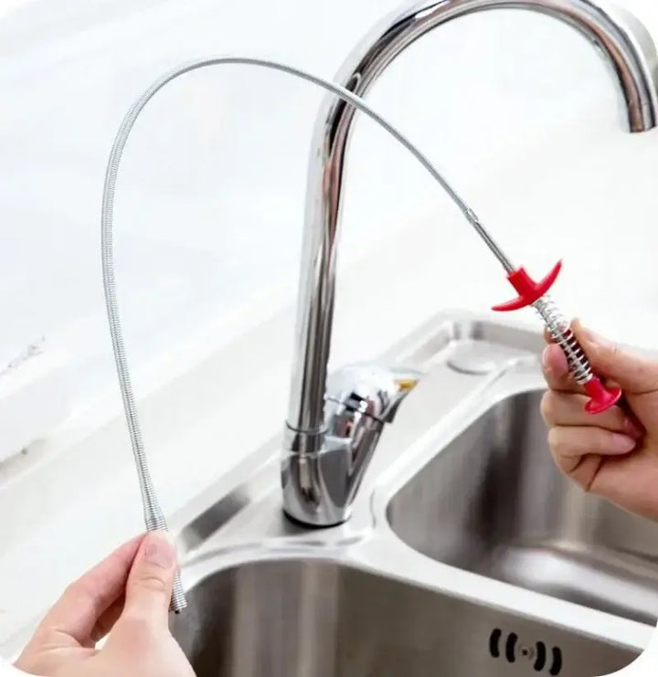 Telescopic Drain Cleaner – 4-Claw Sewer Pipe Opener Tool