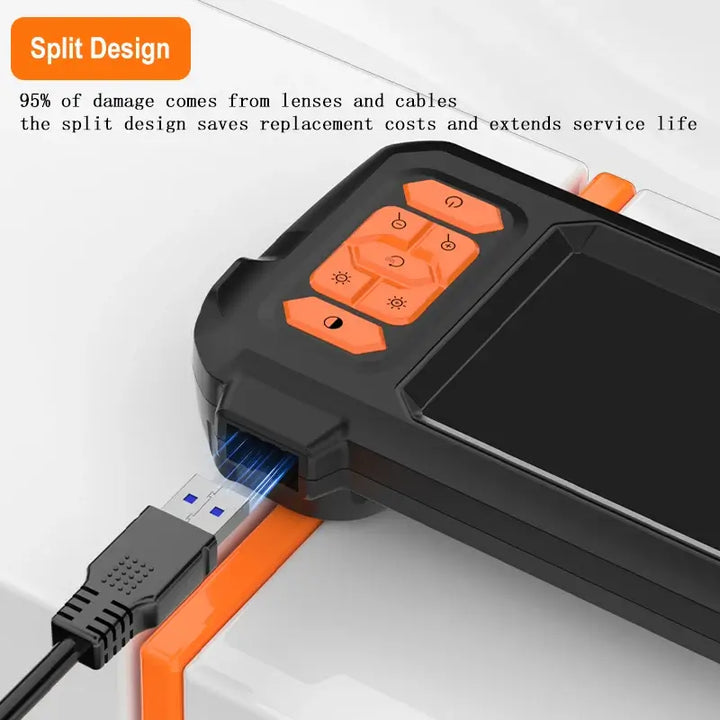 HD 1080P Endoscope Camera with 4.3-Inch Screen - Ebtkr