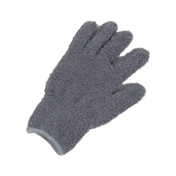 3Pairs Microfiber Dust Removal Gloves Coral Fleece Reusable Household Cleaning Tool - Ebtkr