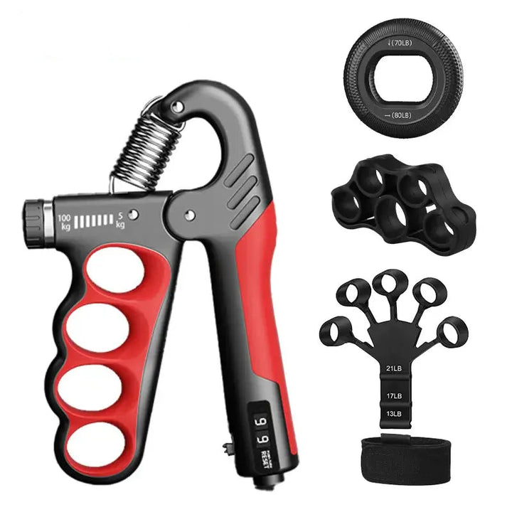 Adjustable 5–100Kg Hand Gripper – Grip Strength & Muscle Recovery Trainer 💪
