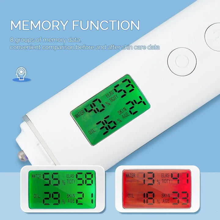 Smart Water Oil Tester, Facial Skin Analyzer - Ebtkr