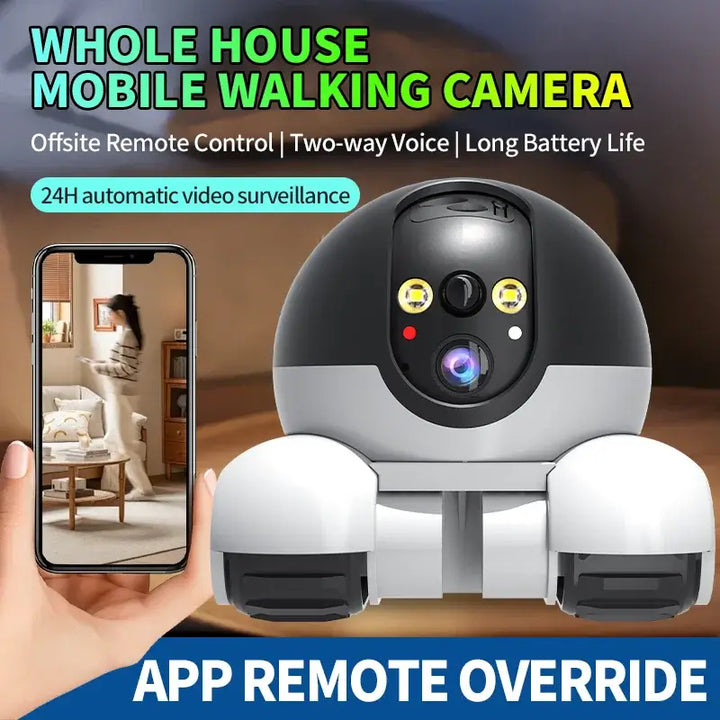 Dual Lens Robot Camera: Smart 360° Monitoring