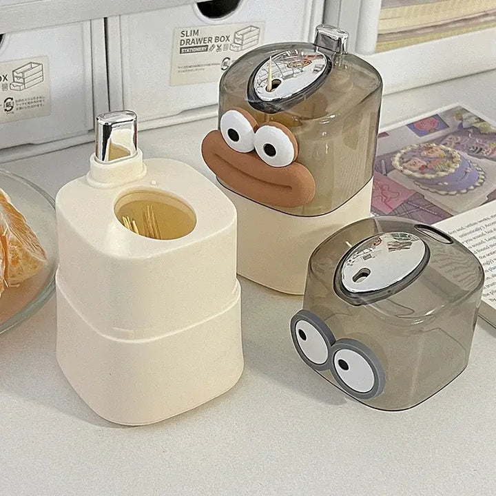 Press & Pop Toothpick Box – Clean & Convenient! 🦷✨