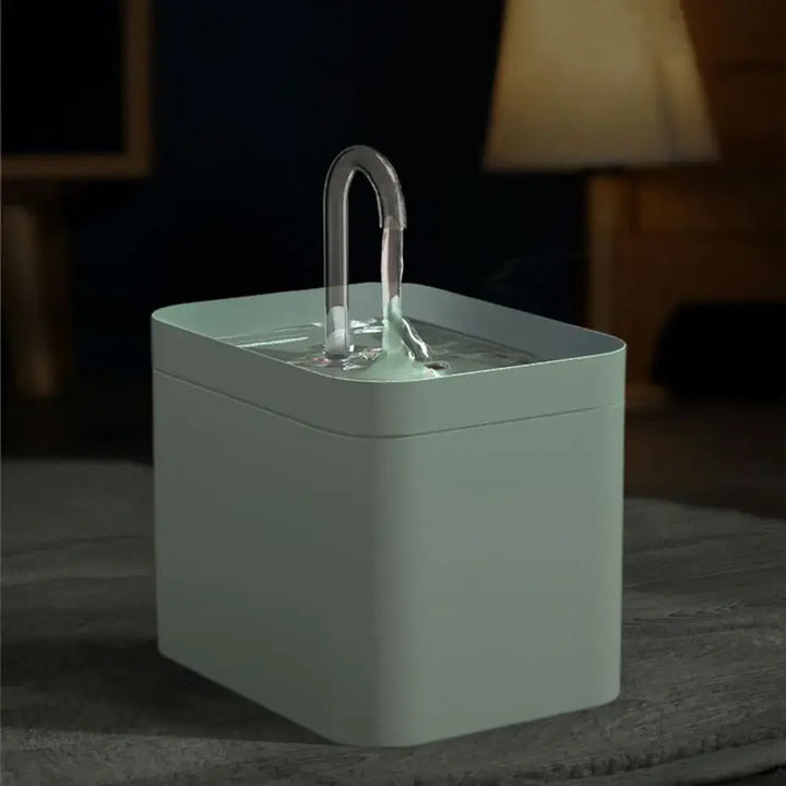 Ultra-Quiet 1.5L Cat Water Fountain with Smart Automatic Dispenser - Ebtkr