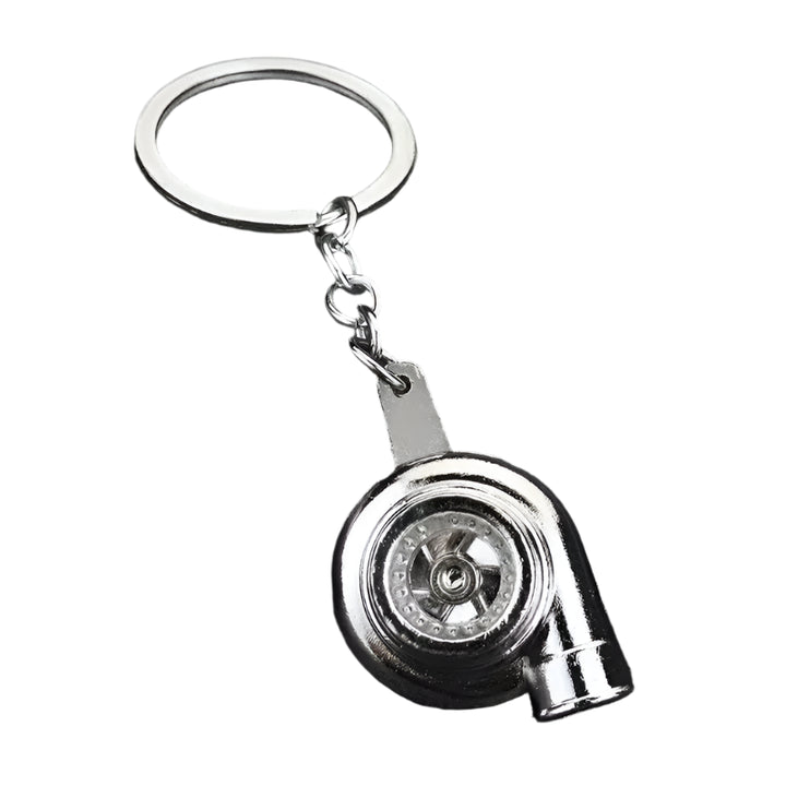 Car Parts Keychain – Turbo, Brake Disc & Gear Design for Auto Lovers 🚗🔧