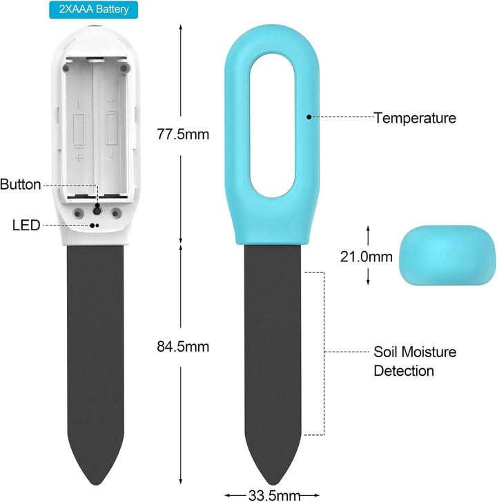 Tuya/Zigbee Smart Soil Tester WiFi Humidity & Temperature Moisture Sensor - Ebtkr