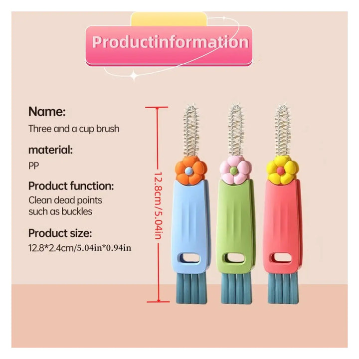 Cup Lid Gap Cleaning Brush, Set