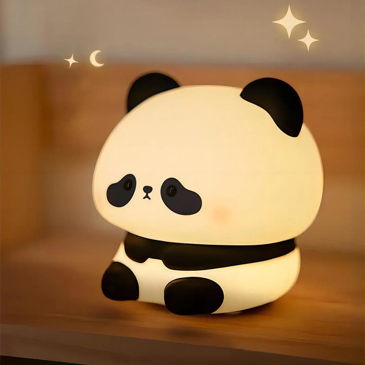 Cute Sheep Panda Rabbit Silicone Lamp, Panda Big