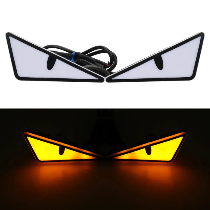 Universal LED Devil Eyes: Bold Auto Lighting