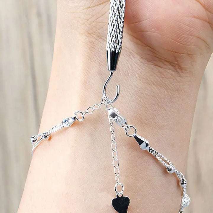 DIY Jewelry Bracelet Tool Kit - Metal Plier Clip for Necklace Watch Clasps & Closures - Ebtkr