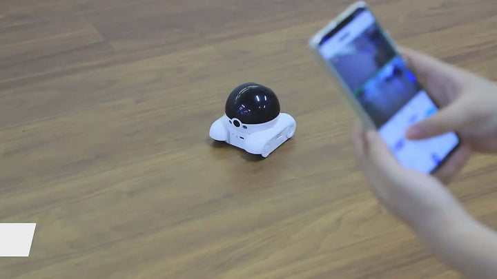 Dual Lens Robot Camera: Smart 360° Monitoring